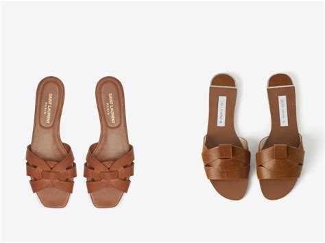 dupe for ysl nu pieds|ysl tribute sandals dupe.